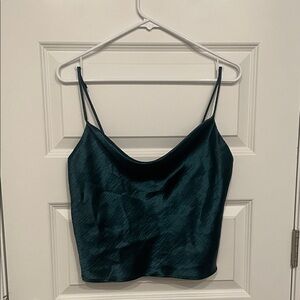 Chic Dark Green Women's Camisole